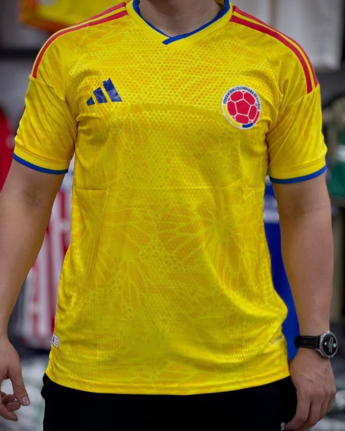 🔥CAMISETA SELECCIÓN COLOMBIA–VERSIÓN1.1